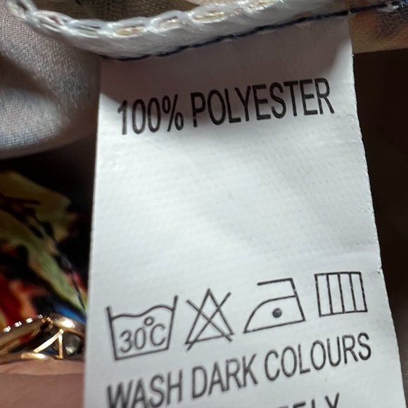 NWOT 📌 Colorful unusually Design  Maxi A-Line Sleeveless Dress - Picture 11 of 14